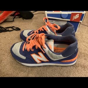 Blue/orange New Balance Sneakers size 6.5 Women’s